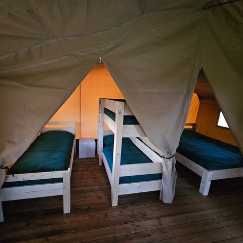 SafariZelt 5 Personen - einschließlich Toilette