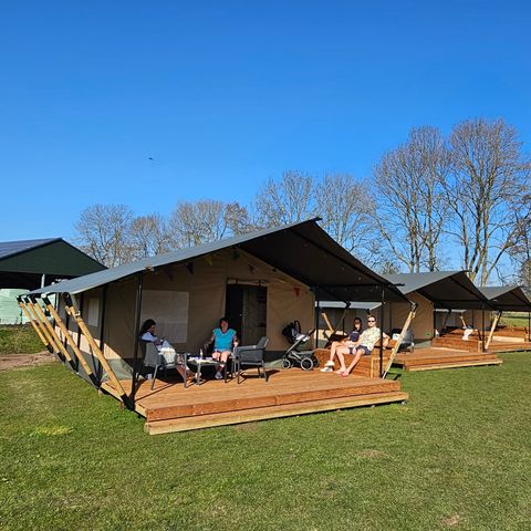 Safarizelt 5 Personen - einschließlich Toilette