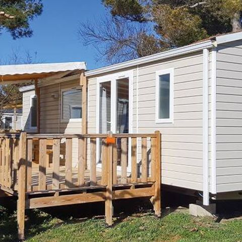 Mobilheim 4 personen - Mobilheim | Comfort | 2 Zi. | 4 Pers. | Erhöhte Terrasse | Klim.