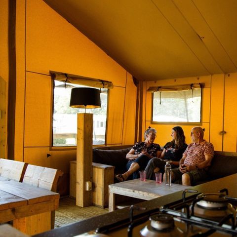 Safarizelt 6 Personen - Glamping-Zelt