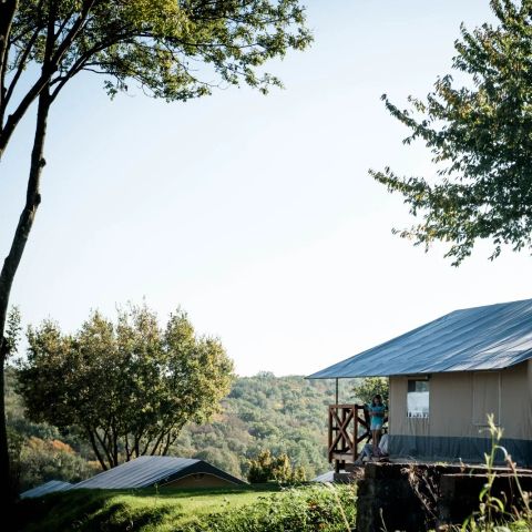 Safarizelt 5 Personen - de Luxe