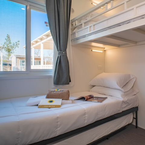 Mobilheim 4 Personen - Deluxe Lodge - Haustiere erlaubt