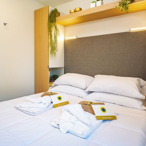 Mobilheim 4 Personen - Deluxe Lodge - Haustiere erlaubt