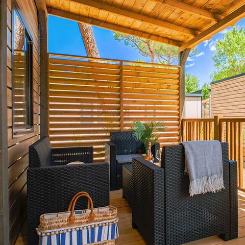 Mobilheim 4 Personen - Lodge Deluxe Family Pet Allowed