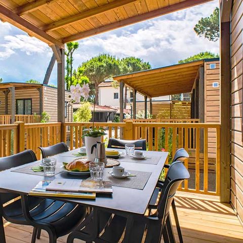 Mobilheim 4 Personen - Lodge Deluxe Family Pet Allowed