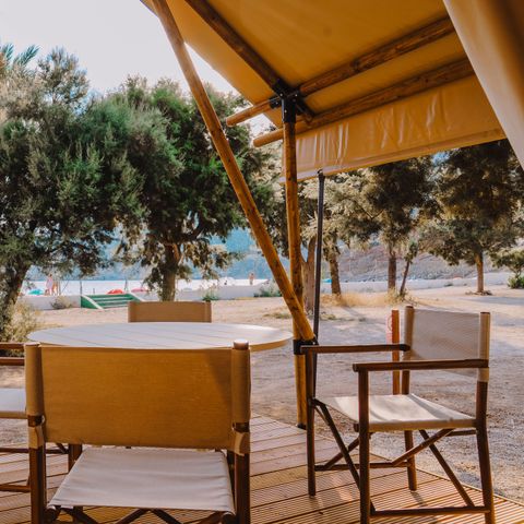 Safarizelt 5 Personen - SAFARI ARENA 5 MEERBLICK