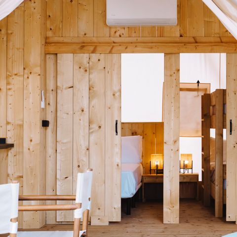 Safarizelt 5 Personen - SAFARI ARENA 5 MEERBLICK