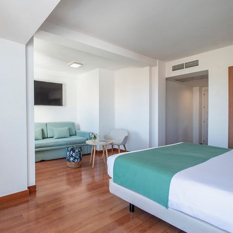 Zimmer 3 Personen - Junior Suite 3 Personen - Meerblick - Balkon