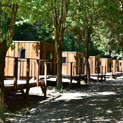 LODGE 4 Personen - Ecolodge | 4 Personen I Haustiere willkommen