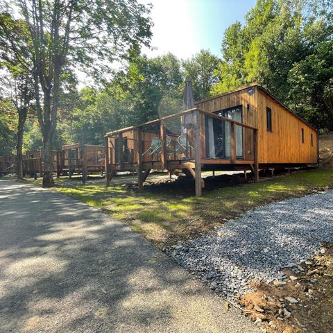 LODGE 4 Personen - Ecolodge | 4 Personen I Haustiere willkommen