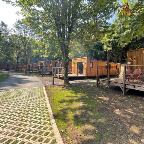 LODGE 4 Personen - Ecolodge | 4 Personen I Haustiere willkommen