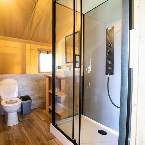 Safarizelt 4 Personen - Safari-Zelt I 4 Personen I Privates Badezimmer