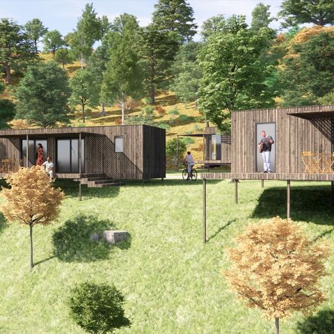 Camping Le Hameau de l'Ourthe - Camping Belgisches Luxemburg - Image N°5