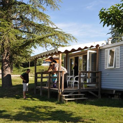 Mobilheim 4 Personen - 2 Zimmer Riviera 27,5m² + Klimaanlage