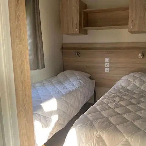 Mobilheim 4 Personen - 3-Zimmer-Lodge - Babybettbetreuung nicht möglich