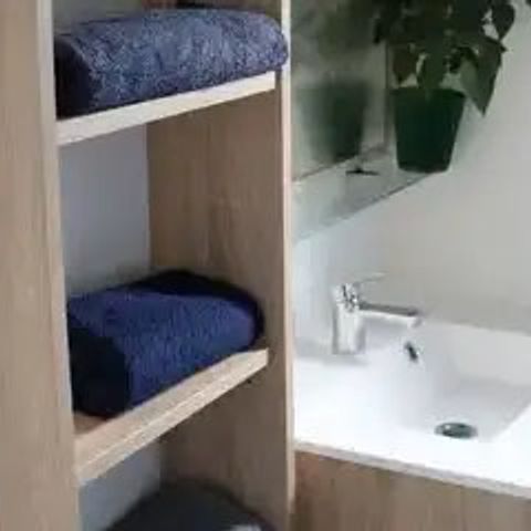 Mobilheim 6 Personen - 4-Zimmer-Lodge - Babybettbetreuung nicht möglich