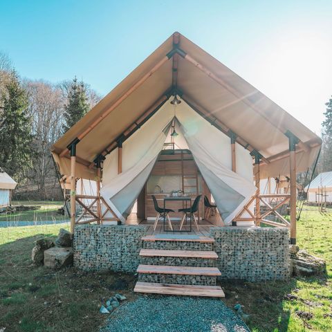 Zelt 6 Personen - Luxuriöse Glamping-Lodge