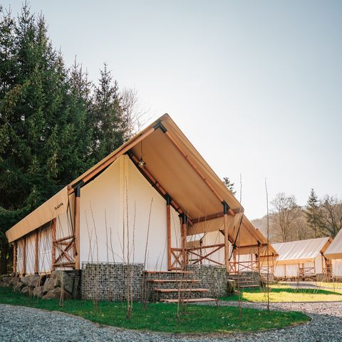 Zelt 4 Personen - Luxuriöse Glamping-Lodge