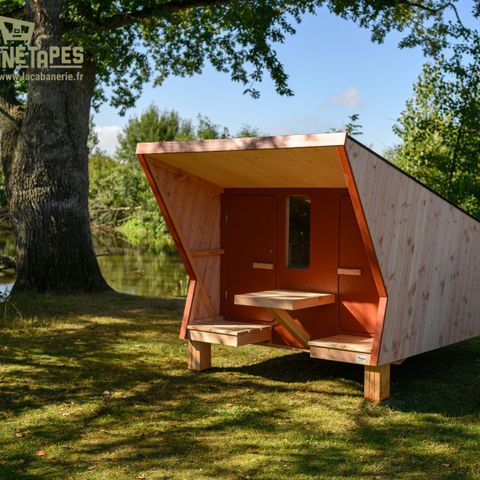 AUßERGEWÖHNLICHE UNTERKUNFT 2 Personen - Grashüpfer (ohne Sanitäranlagen)