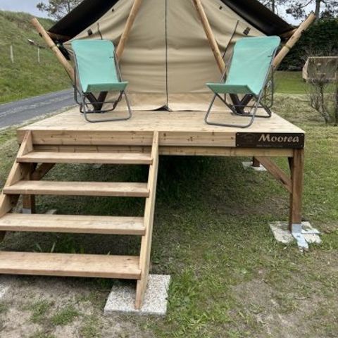 Zelt 2 Personen - Zelt Moorea - Empfang Babybett unmöglich-