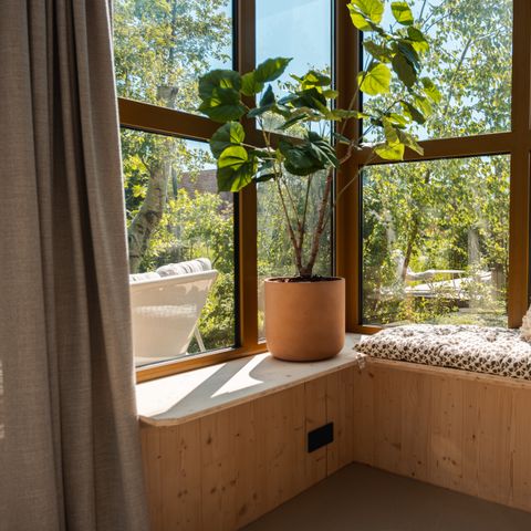 Tiny house 4 personen - Großes Gewächshaus