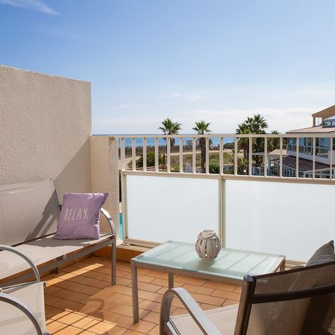 Wohnung 6 personen - 3 Schlafzimmer - Terrasse - Meerblick - Duplex