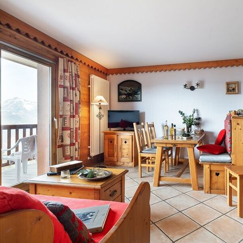 Apartement 6 Personen - 2 Zimmer - Bergblick - Balkon