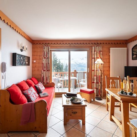 Wohnung 6 personen - 2 Zimmer - Bergblick - Balkon