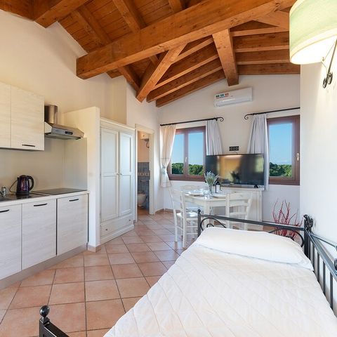 Wohnung 3 personen - 1 Schlafzimmer - Terrasse oder Balkon - Klimatisiert
