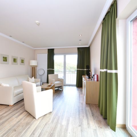 Apartement 3 Personen - Familiensuite Kommodore