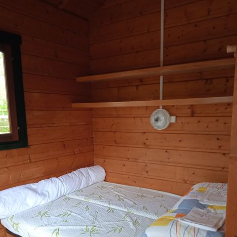 Chalet 4 Personen -  20m² - 1 Zimmer (ohne Sanitäranlagen)