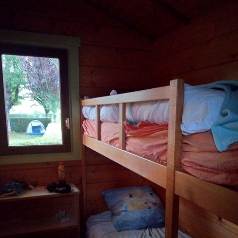 Chalet 4 Personen -  20m² - 1 Zimmer (ohne Sanitäranlagen)