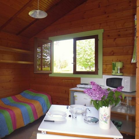 Chalet 4 Personen -  20m² - 1 Zimmer (ohne Sanitäranlagen)