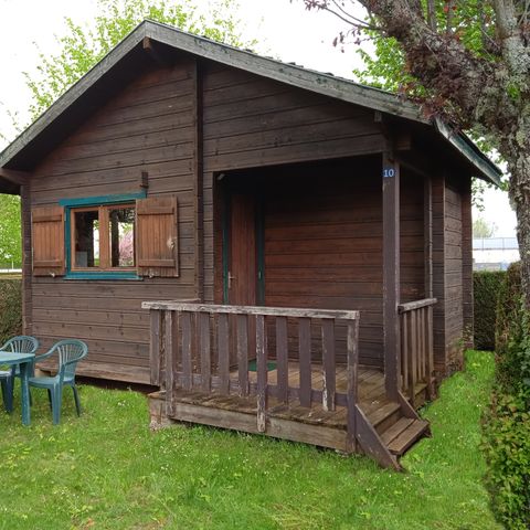 Chalet 4 Personen -  20m² - 1 Zimmer (ohne Sanitäranlagen)