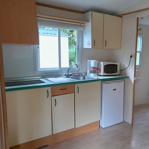 Mobilheim 4 Personen - 28m² - 2 Schlafzimmer