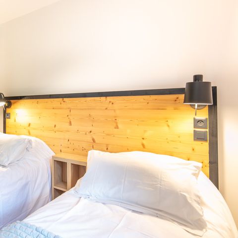 Apartement 6 Personen - 2-Zimmer-Wohnung mit Schlafecke 6 Personen