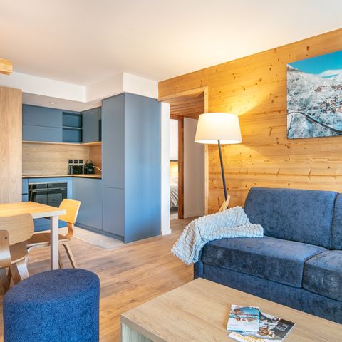 Apartement 6 Personen - 3-Zimmer-Wohnung 6 Personen