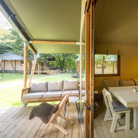 SafariZelt 5 Personen - Familien-Glamping-Zelt