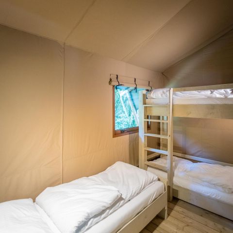 Safarizelt 5 Personen - Familien-Glamping-Zelt
