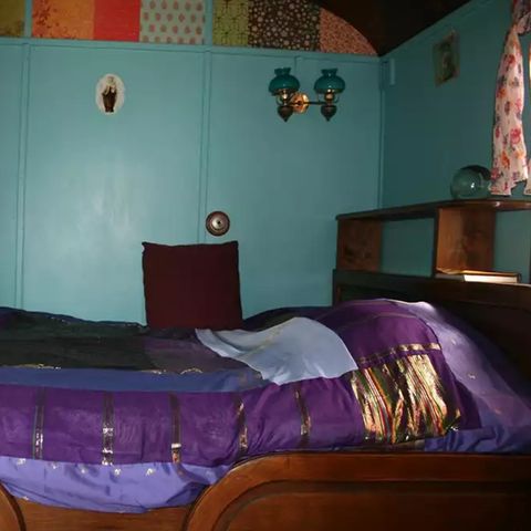 Chalet 2 Personen - Wohnwagen mit Sanitäranlagen 1 Schlafplatz 2 Pers.