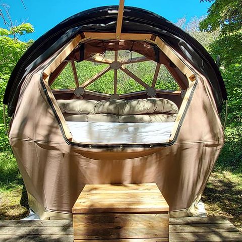 AUßERGEWÖHNLICHE UNTERKUNFT 2 Personen - Dodome 1Sch 2 pers