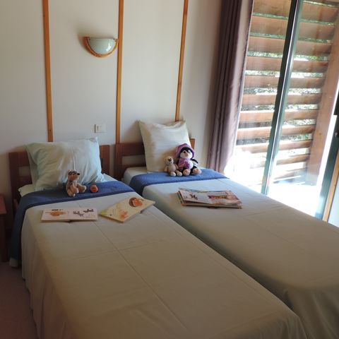 Chalet 6 Personen - Chalet in HARMONIE mit der Natur - 31m² - 2 Zimmer mit Flussblick