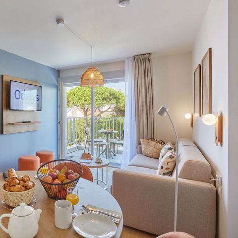 Apartement 4 Personen - 2-Zimmerwohnung 4 Personen (ca. 35m²)