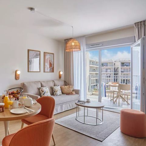 Apartement 6 Personen - 2/3-Zimmer-Kabine für 6 Personen (ca. 42 m²)