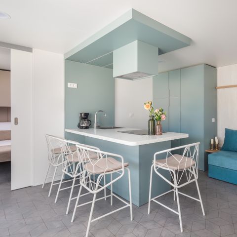 Mobilheim 4 Personen - Luxuriöses Ferienhaus mit privatem Pool