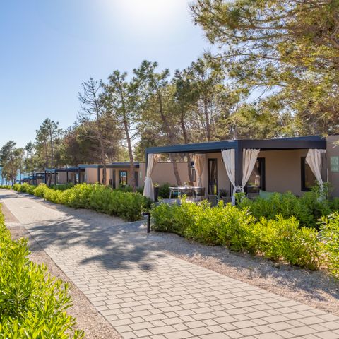 Mobilheim 4 Personen - Premium-Ferienhaus