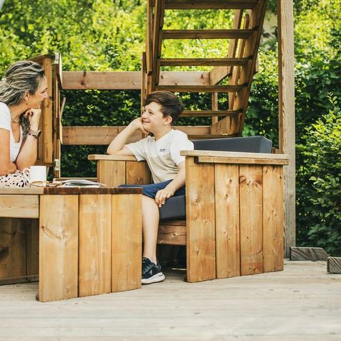 Einzigartig 2 personen - Erhöhte Zelt-Lodge