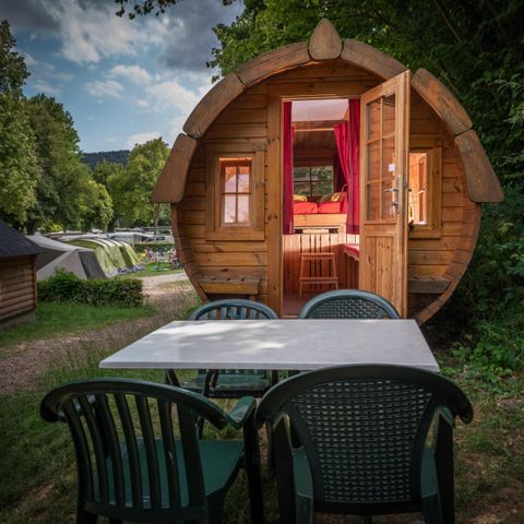 AUßERGEWÖHNLICHE UNTERKUNFT 4 Personen - Finkota Camping Fass