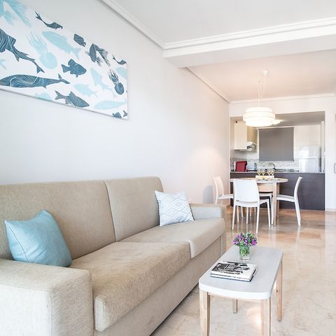 Wohnung 3 personen - 1 Schlafzimmer - Balkon - Panoramablick