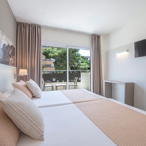 Zimmer 3 personen - Zusatzbett - Balkon